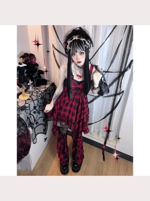 Scarletin Punk Lolita Dress JSK by Withpuji (WJ128)